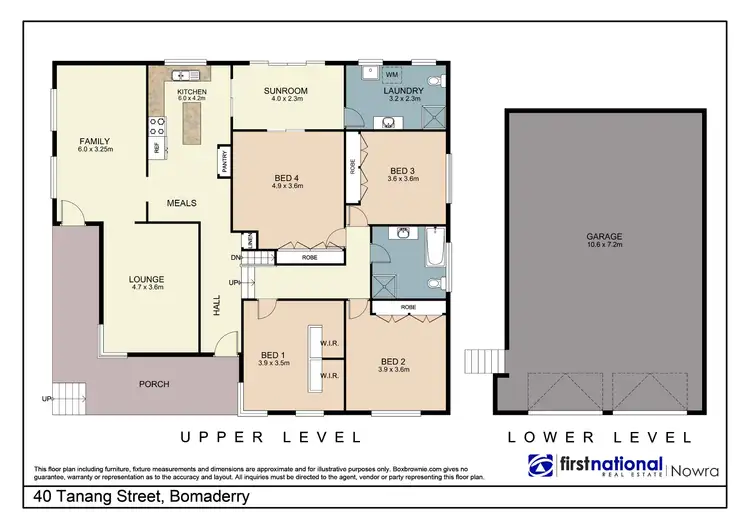 Floorplan of Homely house listing, 40 Tanang Street, Bomaderry NSW 2541