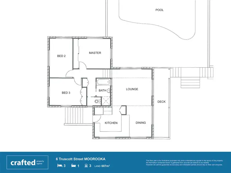 Floorplan of Homely house listing, 6 Truscott Street, Moorooka QLD 4105