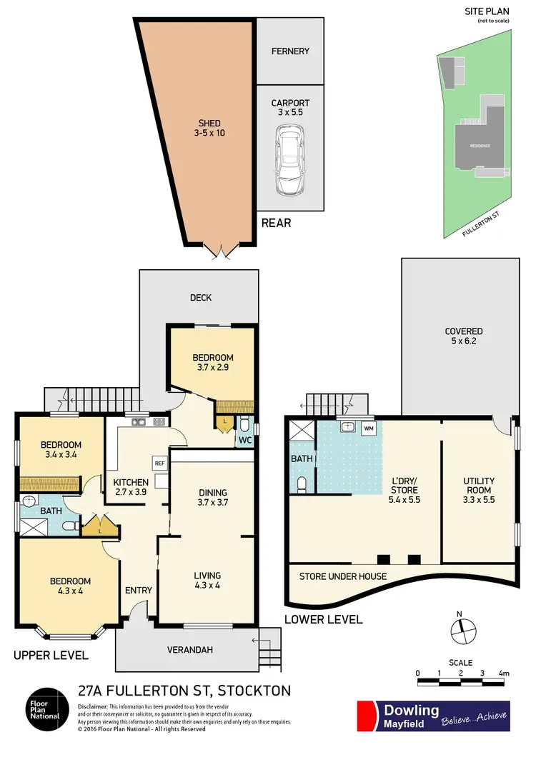 Floorplan of Homely house listing, 27a Fullerton Street, Stockton NSW 2295