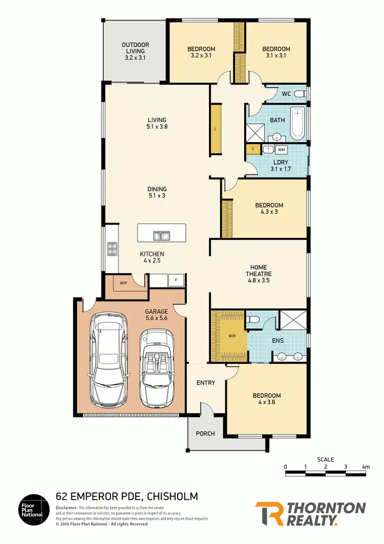 Floorplan of Homely house listing, 62 Emperor Parade, Chisholm NSW 2322
