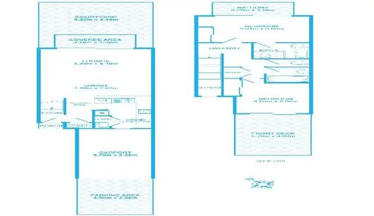 Floorplan of Homely townhouse listing, 17/215 Cottesloe Drive, Mermaid Waters QLD 4218