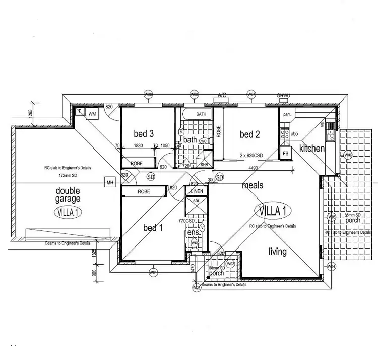 Floorplan of Homely villa listing, 26 Hood Street, Ettalong Beach NSW 2257