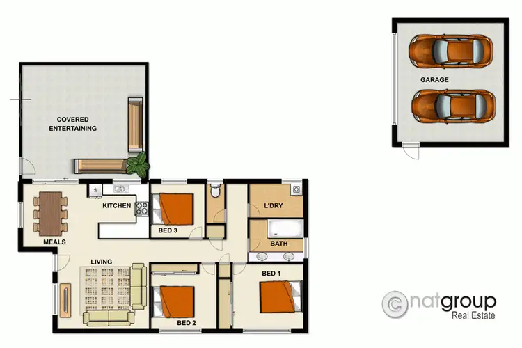 Floorplan of Homely house listing, 15 Colisa Crescent, Regents Park QLD 4118