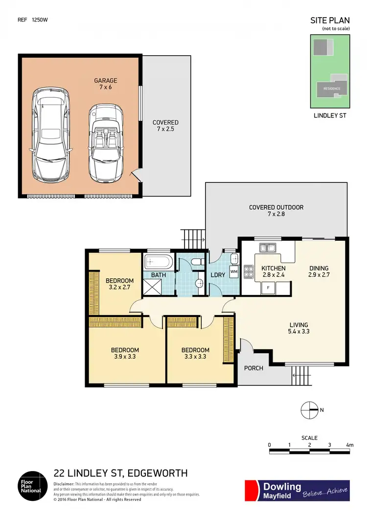 Floorplan of Homely house listing, 22 Lindley Street, Edgeworth NSW 2285