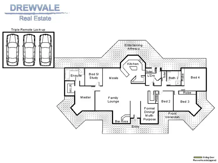 Floorplan of Homely rural property listing, 377 Stoney Camp Rd, Greenbank QLD 4124