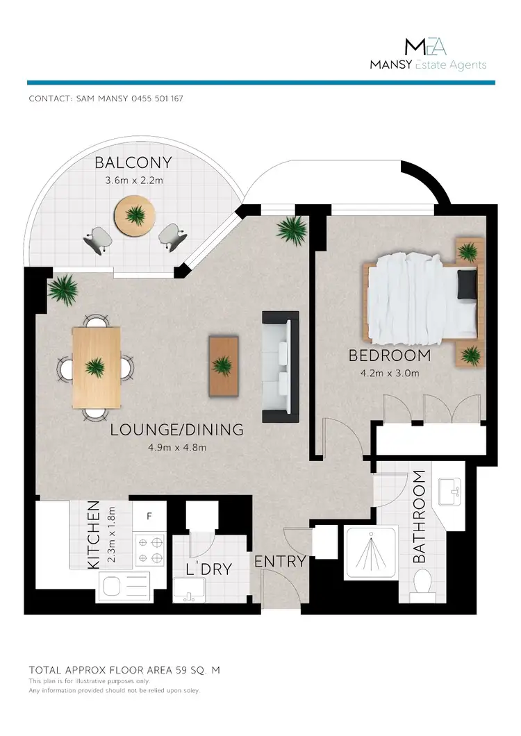 Floorplan of Homely apartment listing, 32/62 The Esplanade, Surfers Paradise QLD 4217