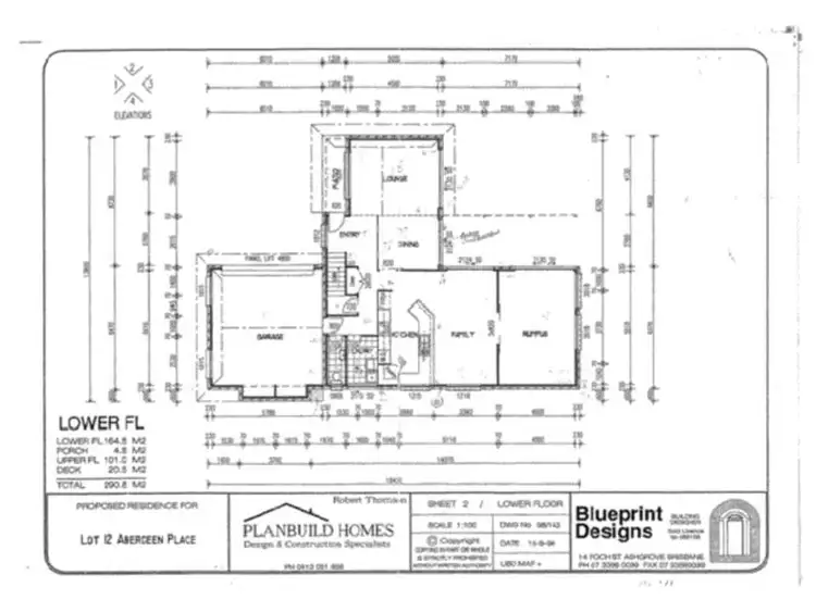 Floorplan of Homely house listing, 52 Aberdeen Place, Upper Kedron QLD 4055