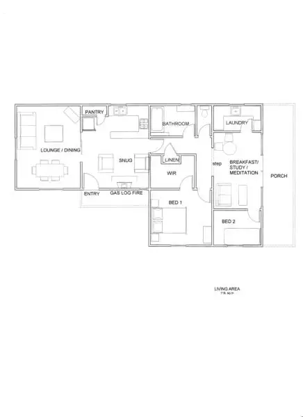 Floorplan of Homely house listing, 45 White Street, Wangaratta VIC 3677