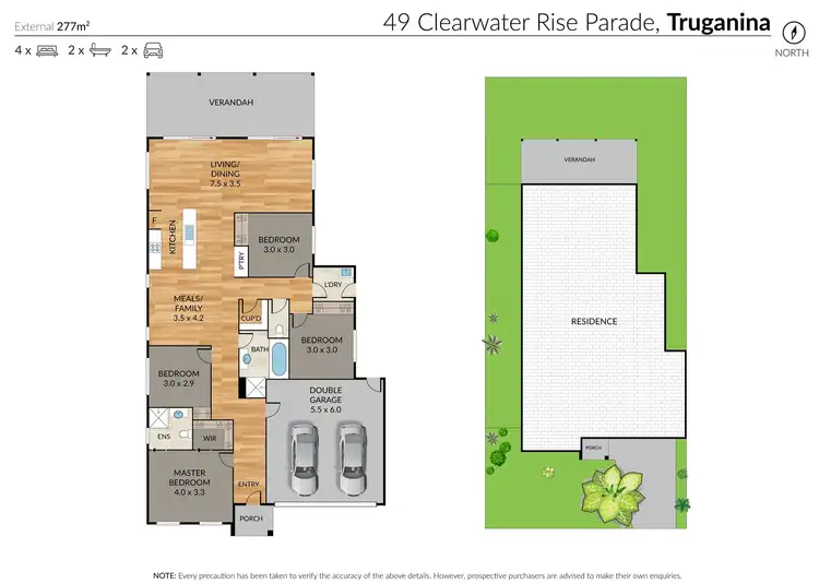 Floorplan of Homely house listing, 49 Clearwater Rise Parade, Truganina VIC 3029