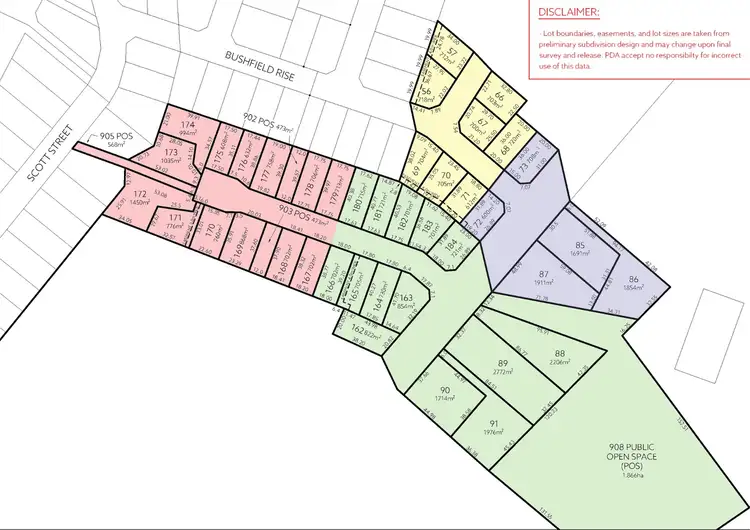 Floorplan of Homely land listing, Hadspen Hills Estate, Hadspen TAS 7290