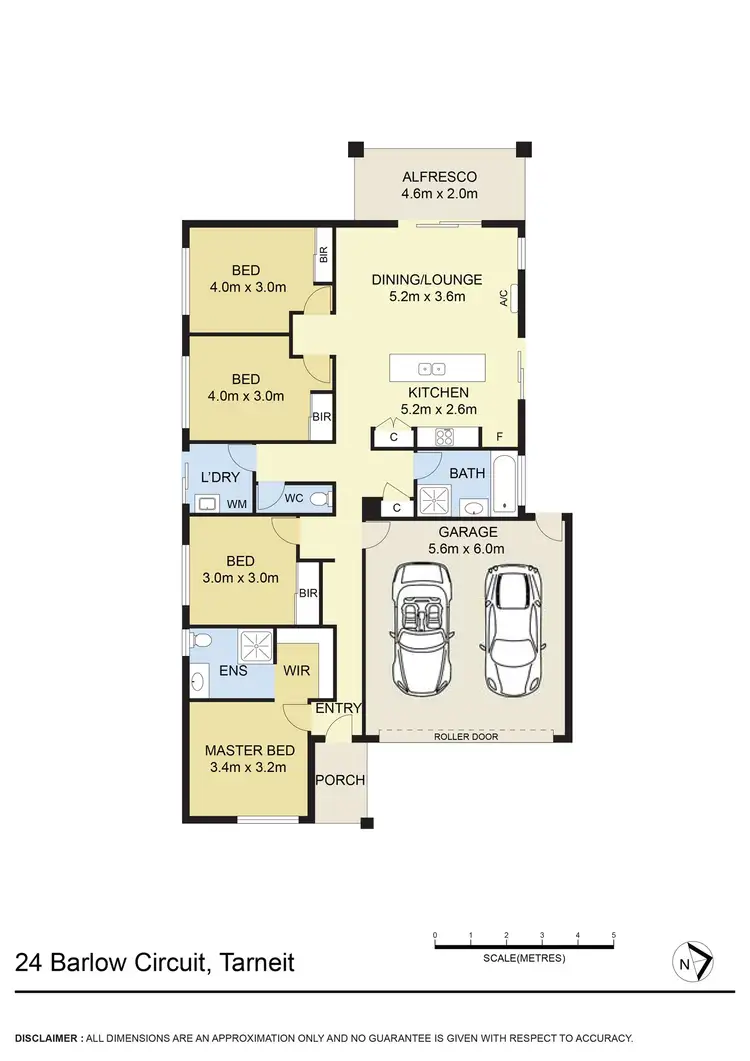 Floorplan of Homely house listing, 24 Barlow Circuit, Tarneit VIC 3029