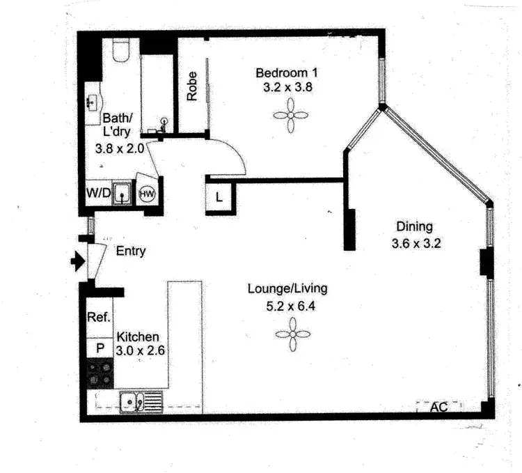 Floorplan of Homely unit listing, 70 Remembrance, Surfers Paradise QLD 4217