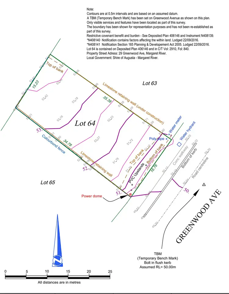 Floorplan of Homely land listing, 29 Greenwood, Margaret River WA 6285
