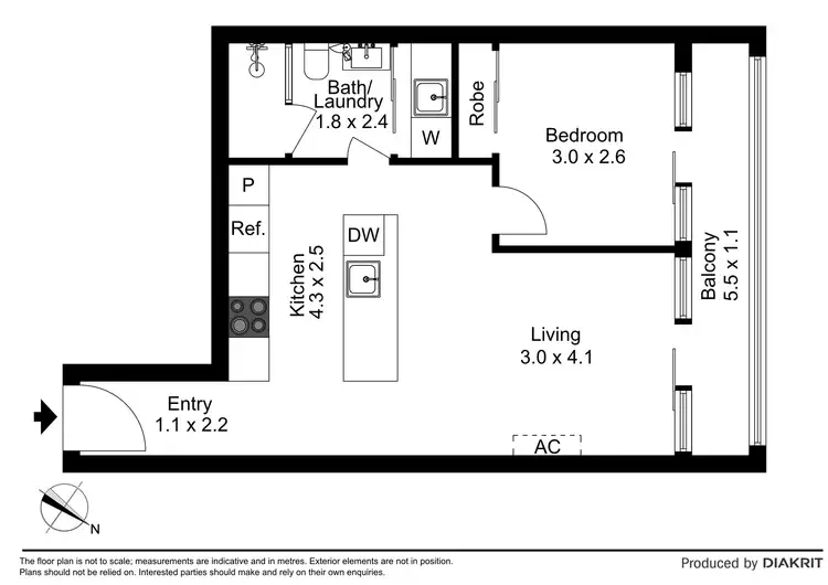 Floorplan of Homely apartment listing, 801/70 Dorcas Street, Southbank VIC 3006