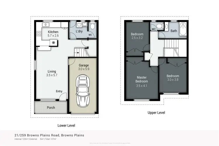 Floorplan of Homely townhouse listing, Address available on request