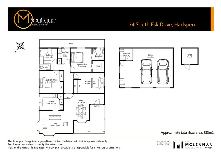 Floorplan of Homely house listing, 74 South Esk Drive, Hadspen TAS 7290