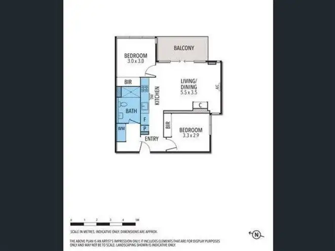 Floorplan of Homely apartment listing, 910/220 Spencer Street, Melbourne VIC 3000