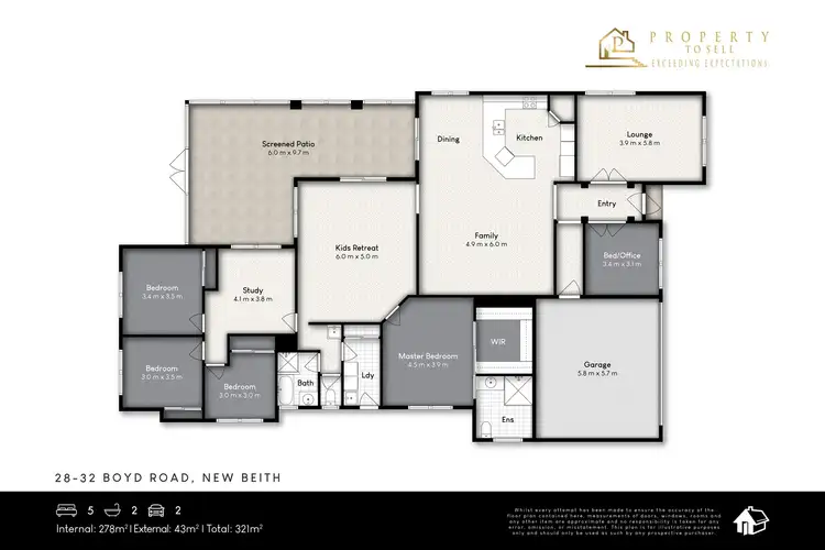 Floorplan of Homely house listing, 28-32 Boyd Road, New Beith QLD 4124