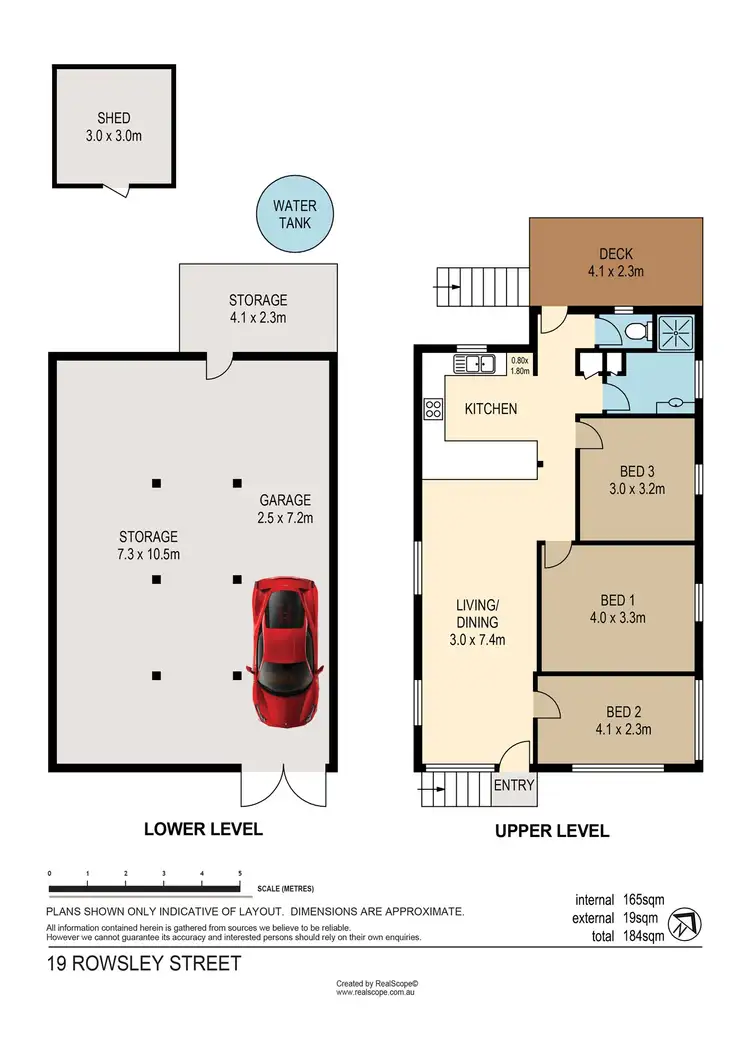 Floorplan of Homely house listing, 19 Rowsley Street, Greenslopes QLD 4120