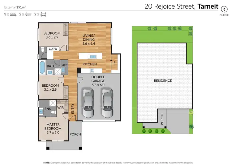 Floorplan of Homely house listing, 20 Rejoice Street, Tarneit VIC 3029
