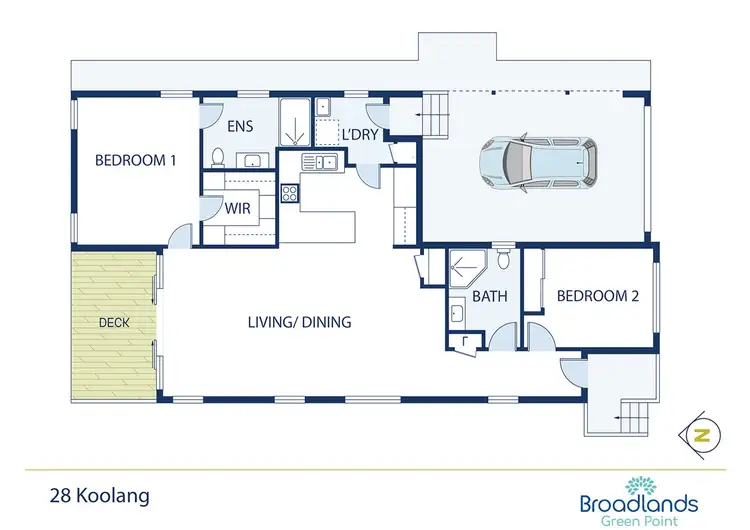 Floorplan of Homely retirement listing, 28/67 Koolang Road, Green Point NSW 2251