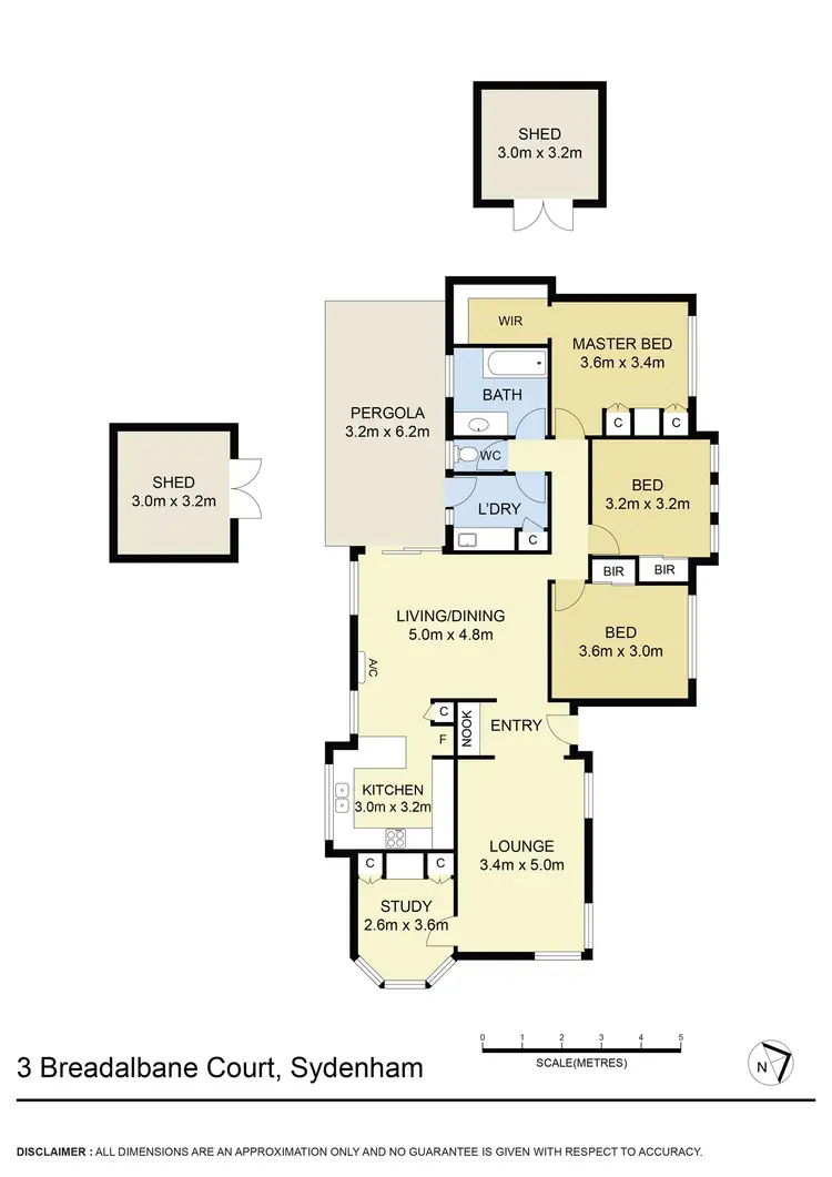 Floorplan of Homely house listing, 3 Breadalbane Court, Sydenham VIC 3037