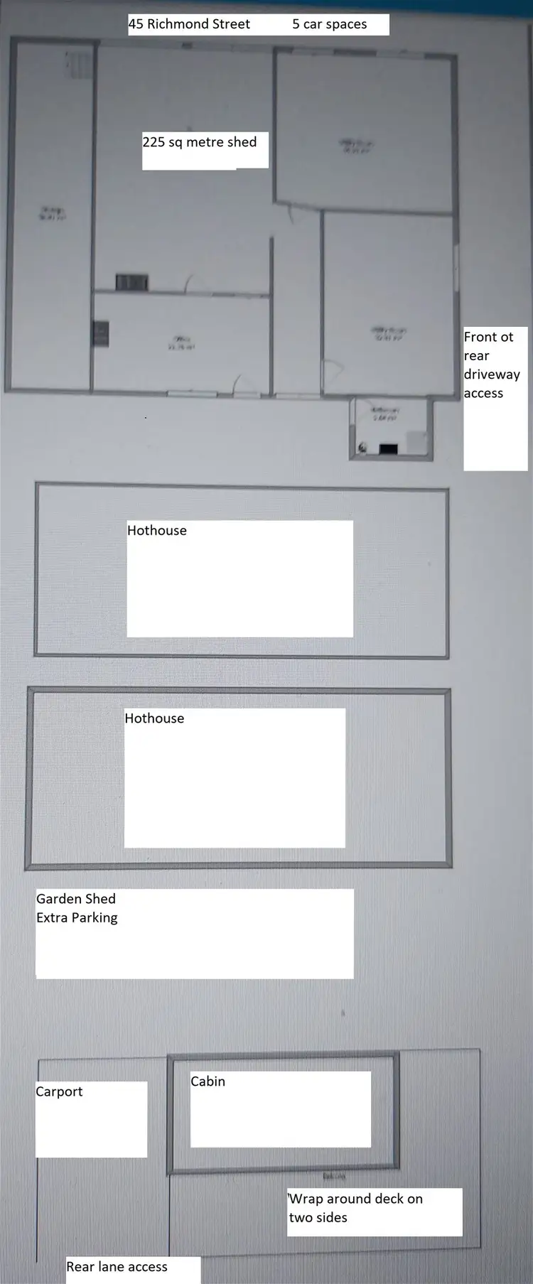 Floorplan of Homely other listing, 45 Richmond Street, Lawrence NSW 2460