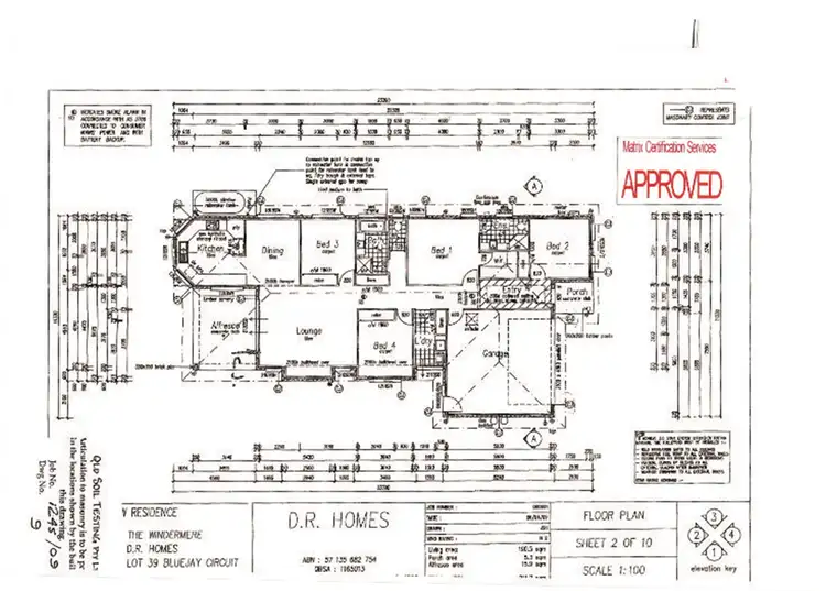 Floorplan of Homely house listing, 44 Bluejay Circuit, Morayfield QLD 4506