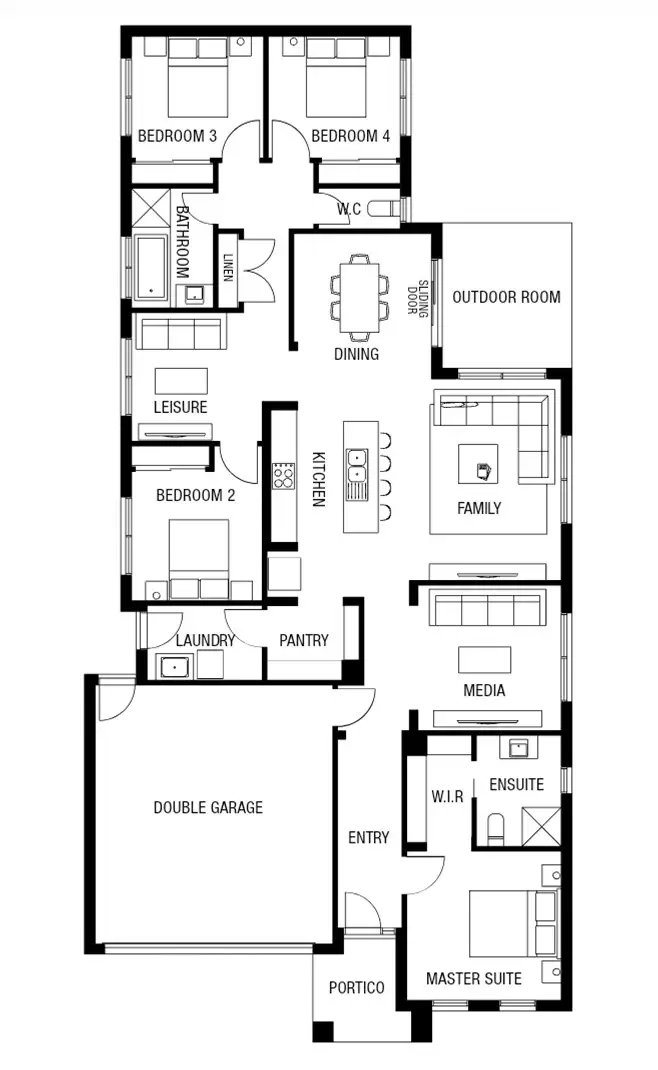 Floorplan of Homely house listing, 3 Irving Way, Belivah QLD 4207