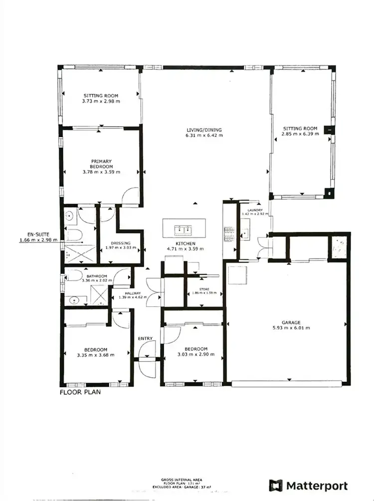 Floorplan of Homely retirement listing, 290/176 Torrens Road, Caboolture South QLD 4510