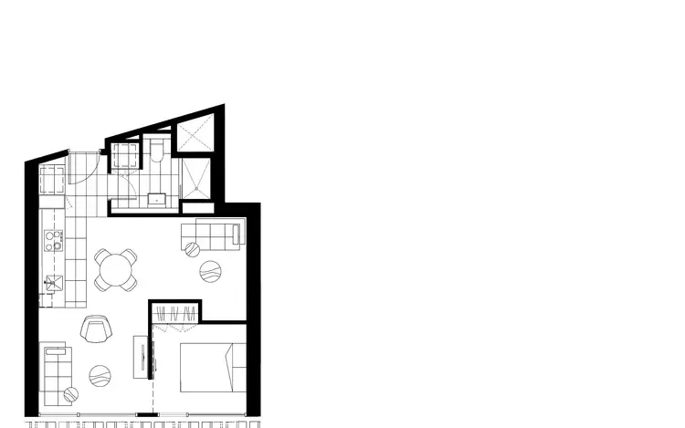 Floorplan of Homely apartment listing, 1510/28 Bouverie Street, Carlton VIC 3053
