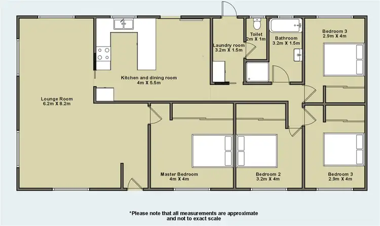 Floorplan of Homely house listing, 183 Seventh Avenue, Paradise Beach VIC 3851