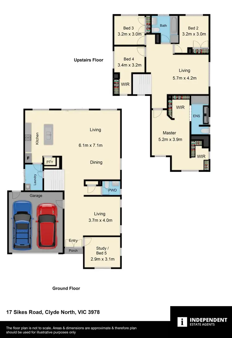 Floorplan of Homely house listing, 17 Sikes Road, Clyde North VIC 3978