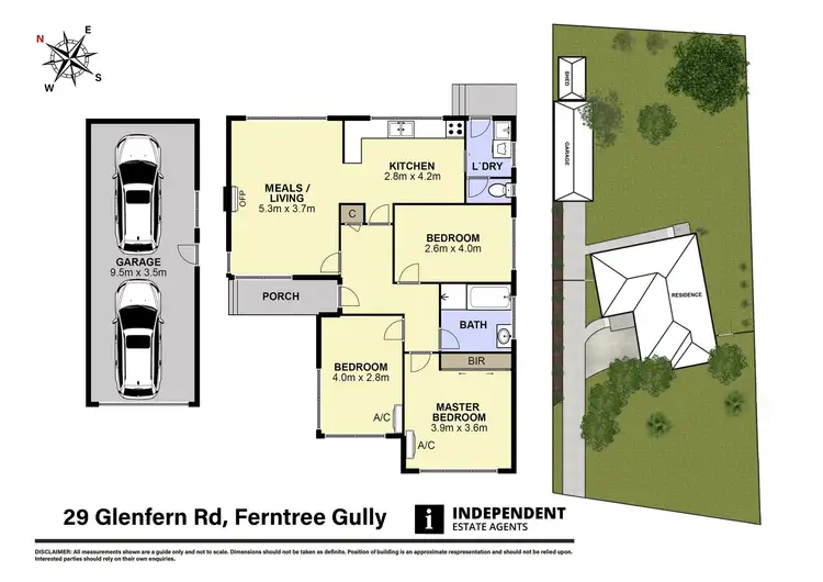 Floorplan of Homely house listing, 29 Glenfern Road, Ferntree Gully VIC 3156