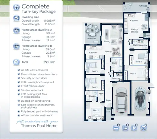 Floorplan of Homely house listing, 203 Bangalay Street, Heddon Greta NSW 2321