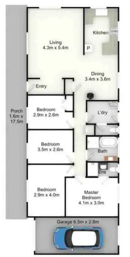 Floorplan of Homely house listing, 13 Elaine Avenue, Lemon Tree Passage NSW 2319