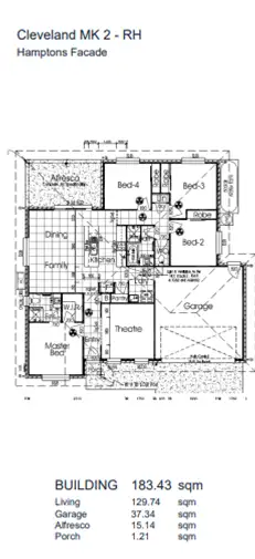 Floorplan of Homely house listing, 32 Abbeyfeale Circuit, Meringandan West QLD 4352