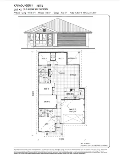 Floorplan of Homely house listing, 128 Gladstone Way, Edgeworth NSW 2285
