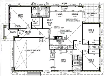 Floorplan of Homely house listing, 2057 Blackbird Avenue, Warnervale NSW 2259