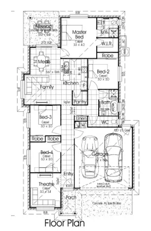 Floorplan of Homely house listing, 7116 Gladesville Way, Spring Mountain QLD 4300