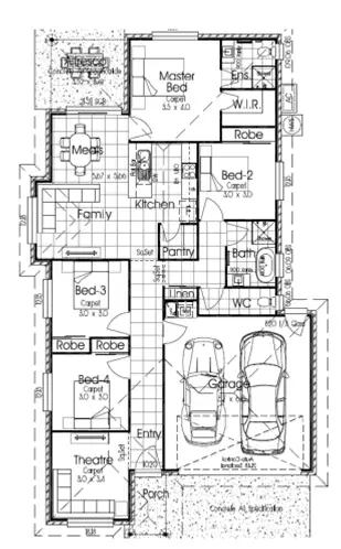 Floorplan of Homely house listing, 7252 Bering Street, Spring Mountain QLD 4300