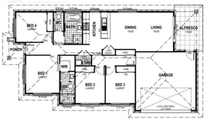 Floorplan of Homely house listing, Lot 161 New Road, Austral NSW 2179