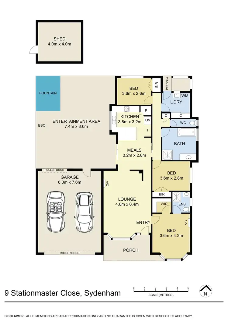 Floorplan of Homely house listing, 9 Stationmaster Close, Sydenham VIC 3037