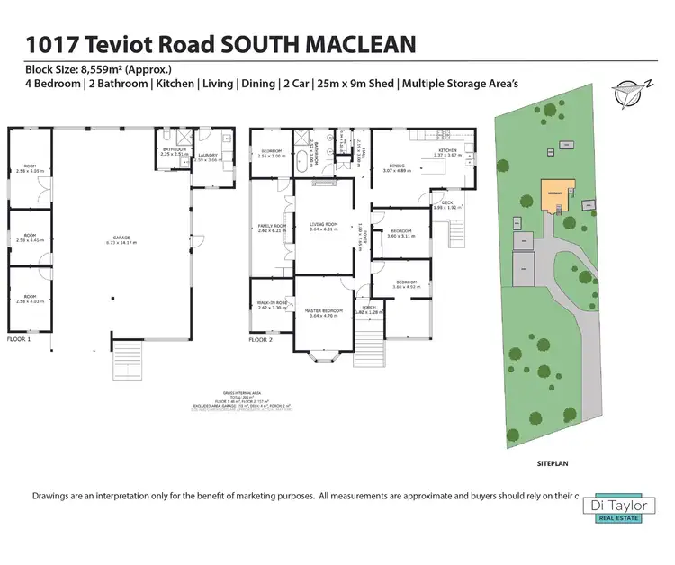 Floorplan of Homely house listing, 1017-1021 Teviot Road, South Maclean QLD 4280