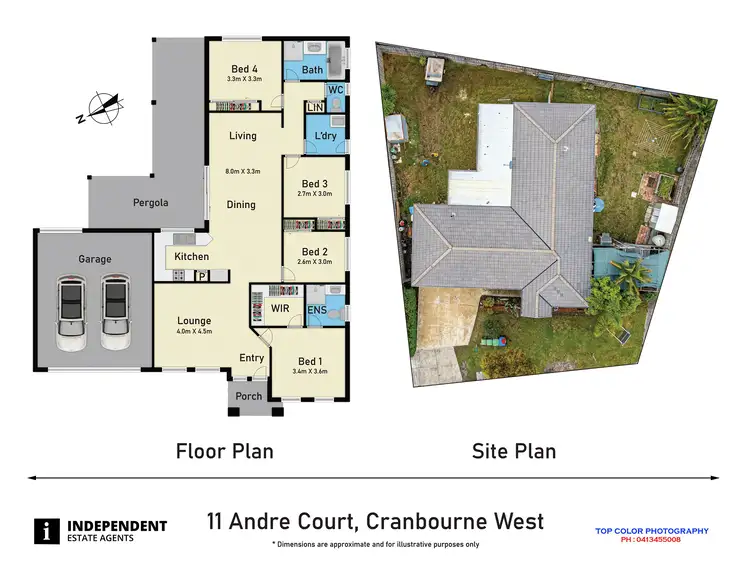 Floorplan of Homely house listing, 11 Andre Court, Cranbourne West VIC 3977