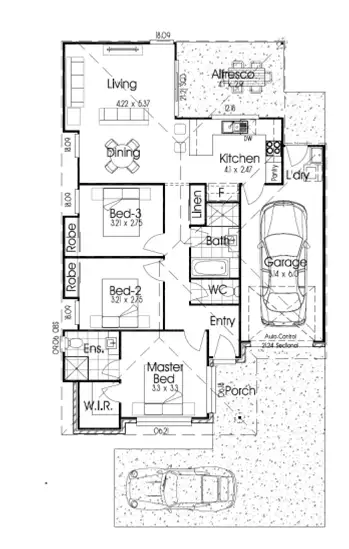 Floorplan of Homely house listing, 8 Kingston Road, Loganlea QLD 4131