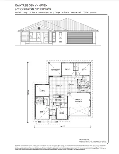 Floorplan of Homely house listing, 96 Lakeside Circuit, Cessnock NSW 2325