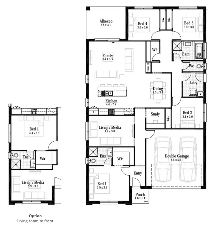 Floorplan of Homely house listing, 485 Broadmeadow Way, Cameron Park NSW 2285