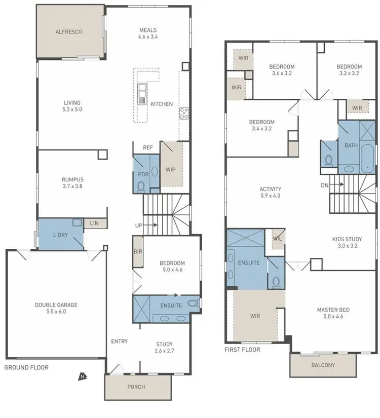 Floorplan of Homely house listing, 20 Avaward Street, Wyndham Vale VIC 3024
