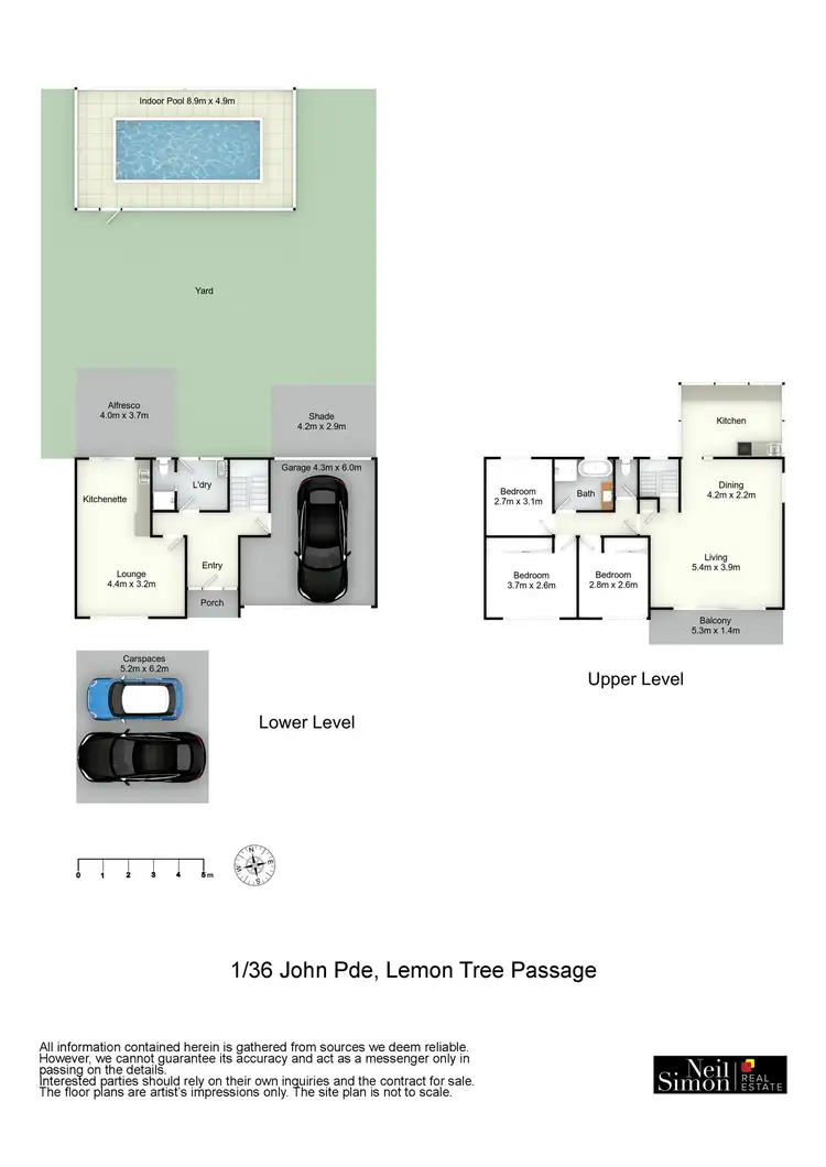 Floorplan of Homely house listing, 1/36 John Parade, Lemon Tree Passage NSW 2319